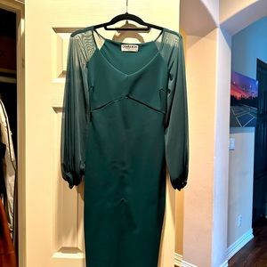 Hunter Green Chiara Boni Dress - Worn Once
